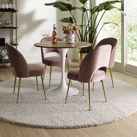 Modern table with chairs from Family Floors Furniture in Brandon